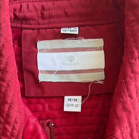 Red Quilted Jacket - Picture 3 of 7